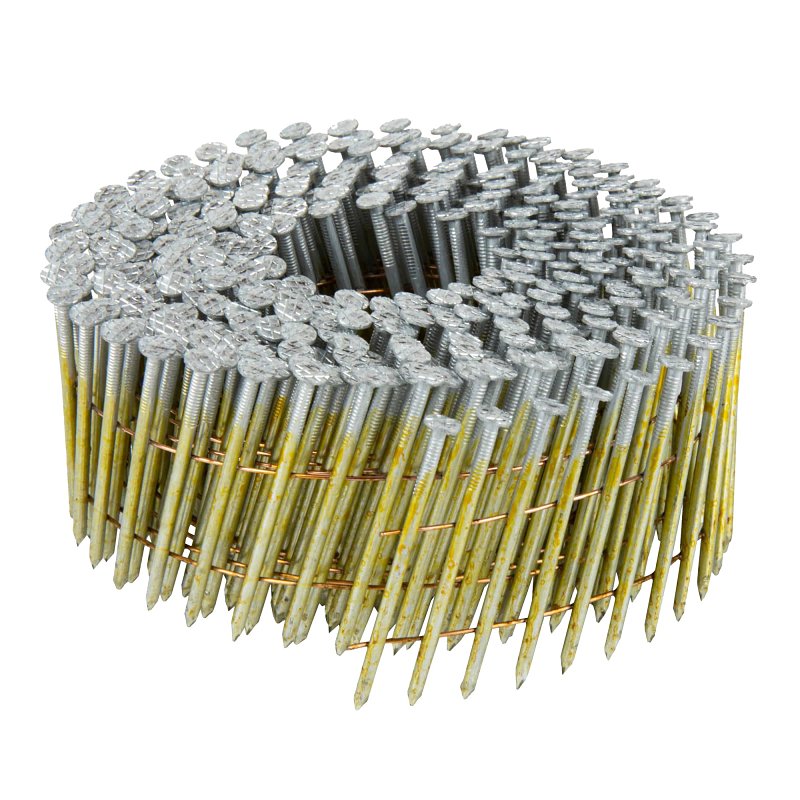 Metabo HPT 13333HPT Siding Nail, 2 in L, Steel, Electro-Galvanized, Round Head, Smooth Shank