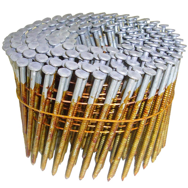 Metabo HPT 12705HHPT Framing Nail, 7D, 2-3/8 in L, 15 ga Gauge, Steel, Hot-Dipped Galvanized, Full Round Head