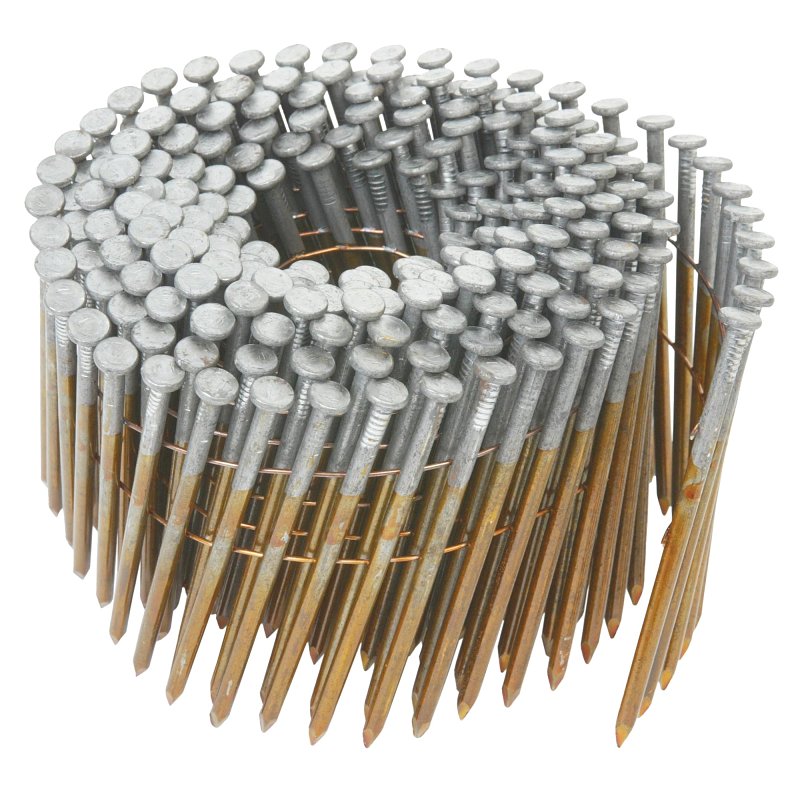 Metabo HPT 12213 Framing Nail, 3 in L, Bright, Round Head, Smooth Shank