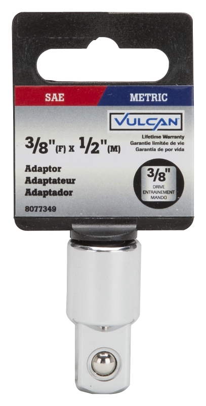 Vulcan MT6491799 Socket Adapter, Female Male Drive, 1-3/8 in L