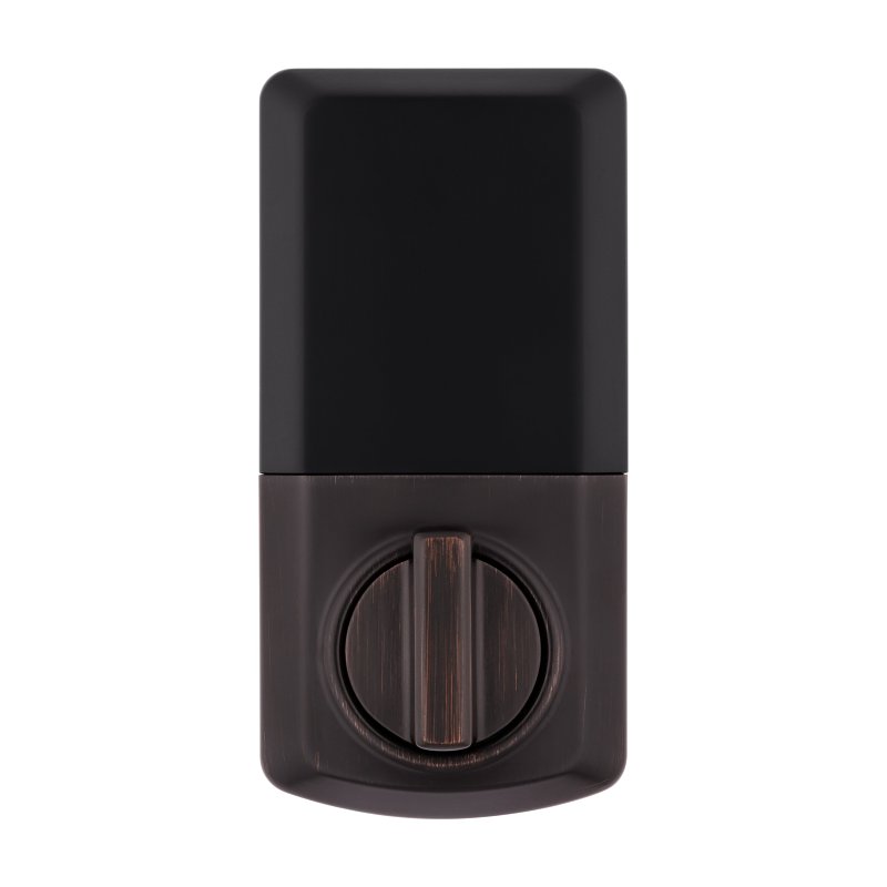 Kwikset Powerbolt 250 992500-003 Keypad Electronic Lock, 3 Grade, Zinc, Venetian Bronze, KW1 Keyway