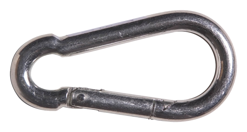 Ben-Mor 70800 Carbine Snap Hook, 3/16 in, 100 lb Working Load, Steel, Zinc