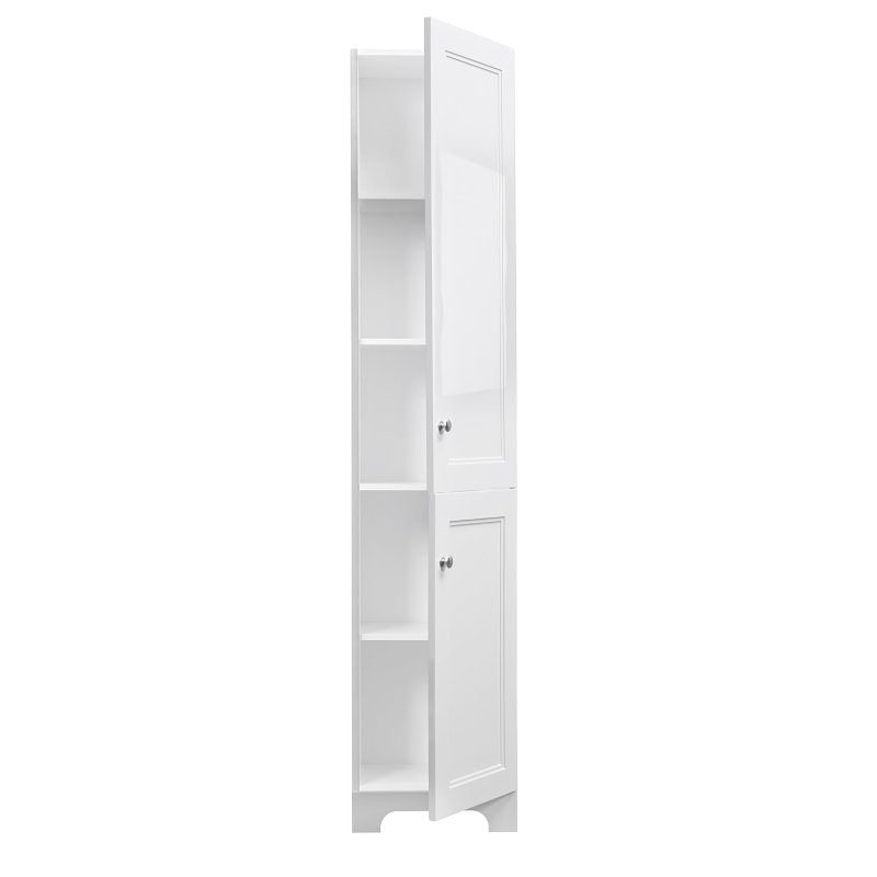 Luxo Marble CLASSIC 7516 Cabinet with (2) Shaker-Style Doors, 2-Door, Lacquered MDF Linen