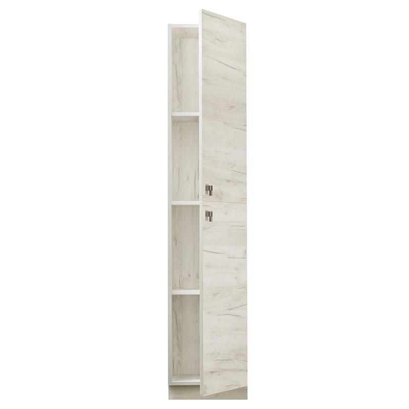 Luxo Marble ECO 7516 OLDW Cabinet with (2) Doors, 2-Door, Melamine Linen