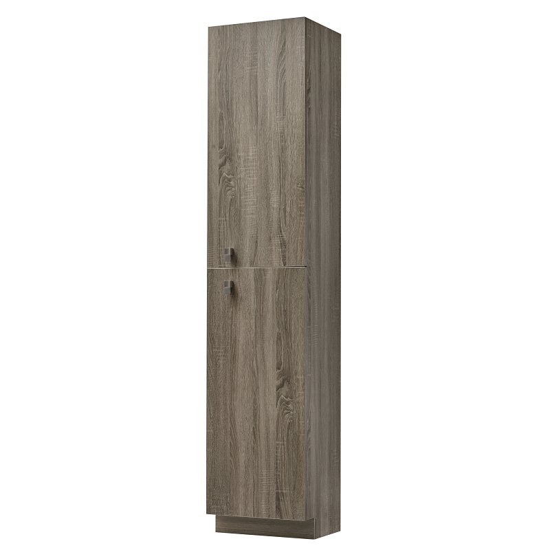 Luxo Marble ECO 7516 B Cabinet with (2) Doors, 2-Door, Melamine Linen