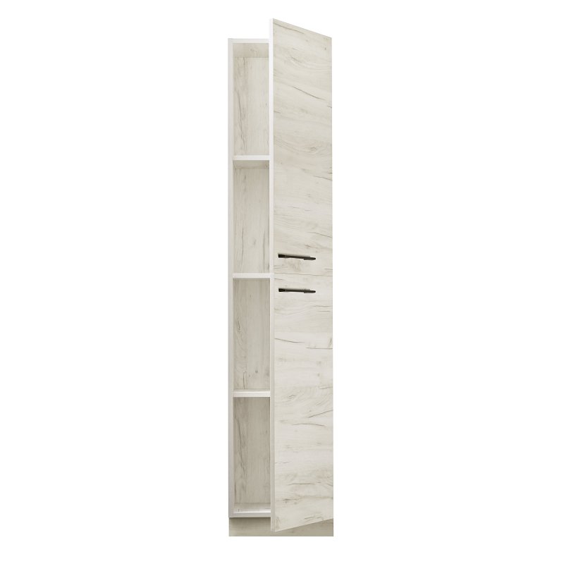 Luxo Marble BOLD C75 Cabinet with (2) Doors, 2-Door, Melamine Linen