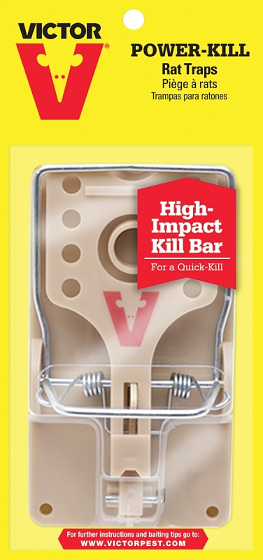 Woodstream POWER-KILL M144TRI Rat Trap