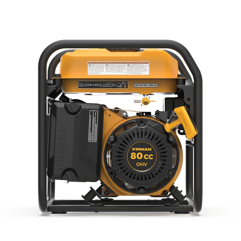 Firman Performance Series P01201 Generator, 120 V, 1500 W Output, Gasoline, 1.7 gal Tank, 10 hr Run Time, Recoil Start