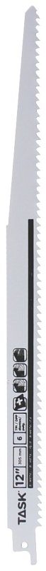 Task T22210B Reciprocating Blade, 12 in L, 6 TPI