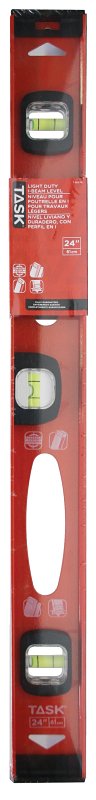 Task T58026 Light-Duty I-Beam Level, 24 in L, Magnetic, Aluminum