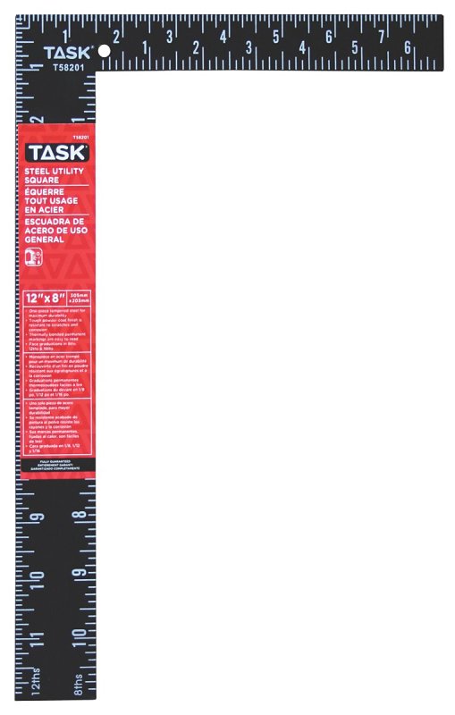 Task T58201 Utility Square, Steel, Powdered