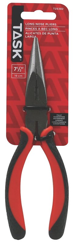 Task T25382 Plier, 7-1/2 in OAL, Soft Touch Grip Handle