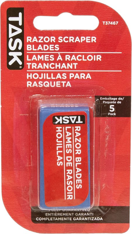 Task T37467 Scraper Blade, Razor, 2-Side Blade