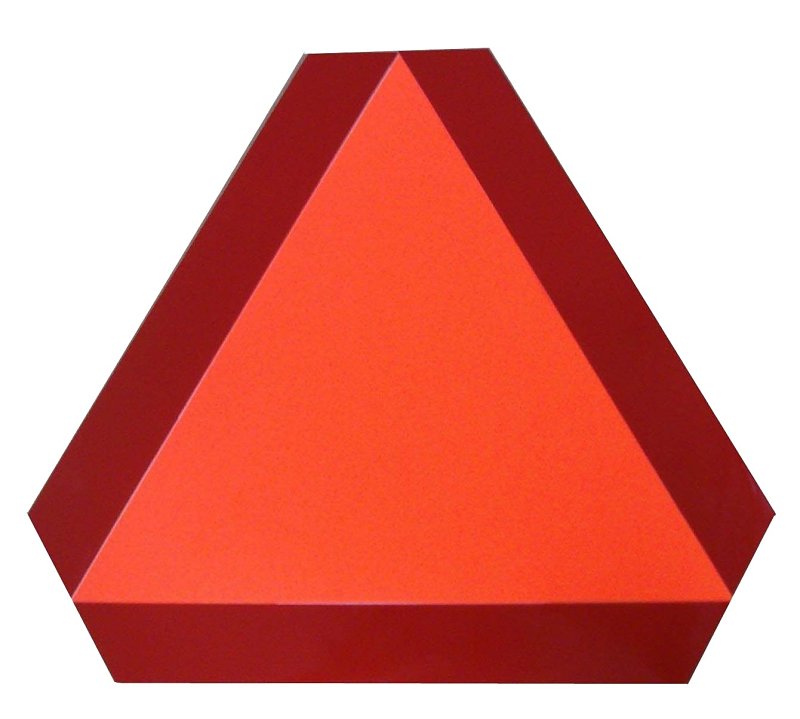 SMV Industries 2CH Slow Moving Emblem, 12 x 12 x 12 in Dimensions