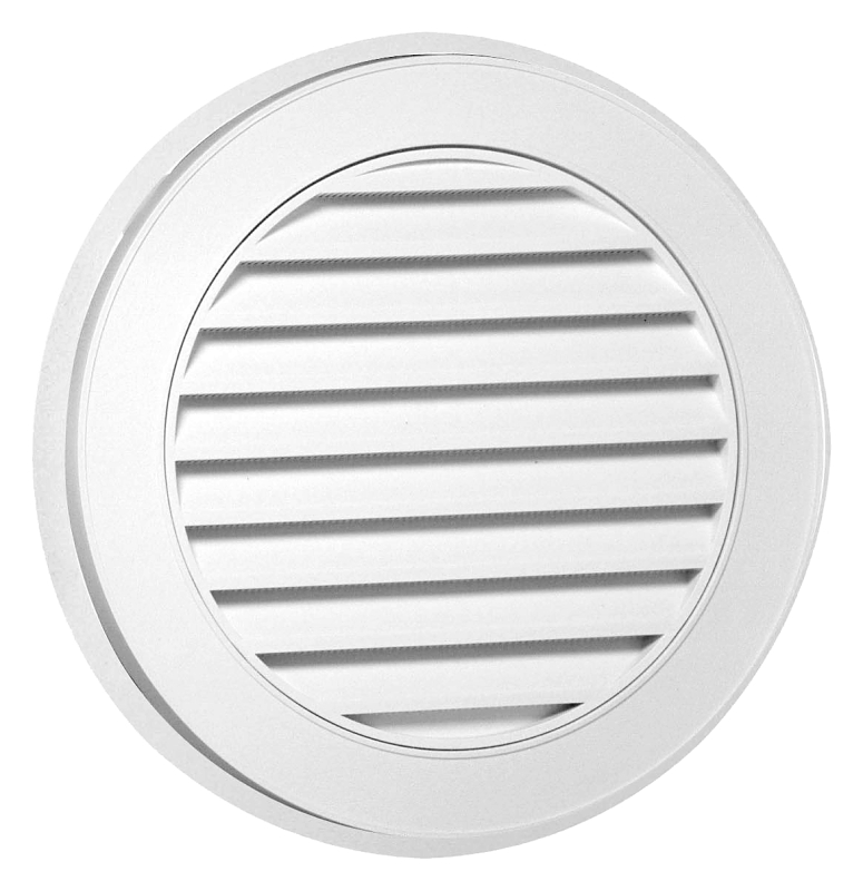 CANPLAS 626053-00 Gable Vent, Polypropylene, White