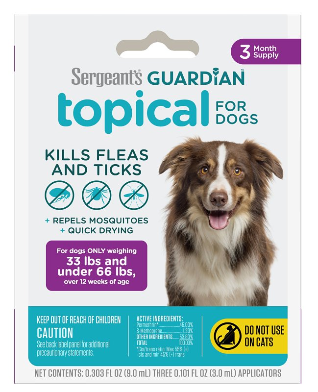 Sergeant's Guardian 106 Flea and Tick Squeeze-On