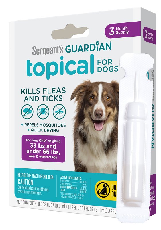 Sergeant's Guardian 106 Flea and Tick Squeeze-On