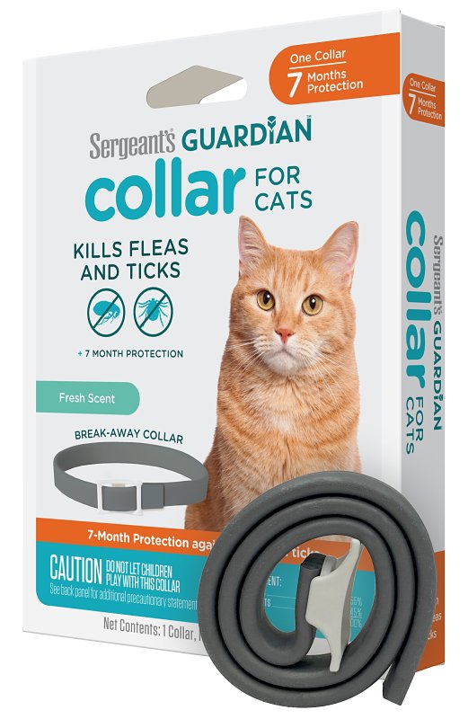 Sergeant's Guardian Pro 129 Flea and Tick Collar, >12 weeks Breed, Lasts up to: 7 months