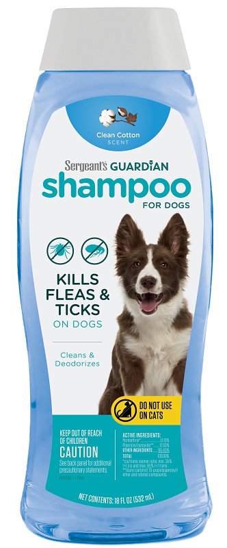 SHAMPOO FLEA&TICK DOG CLN CTN