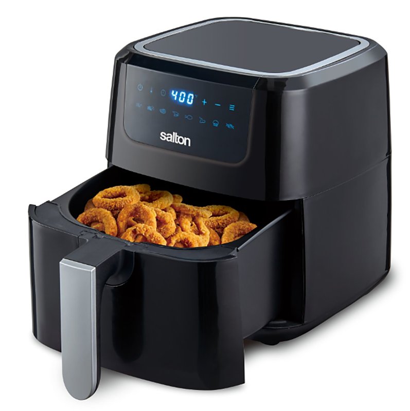 Salton AF2085 Air Fryer, 5 L Capacity, 1400 W, Digital Control, Black