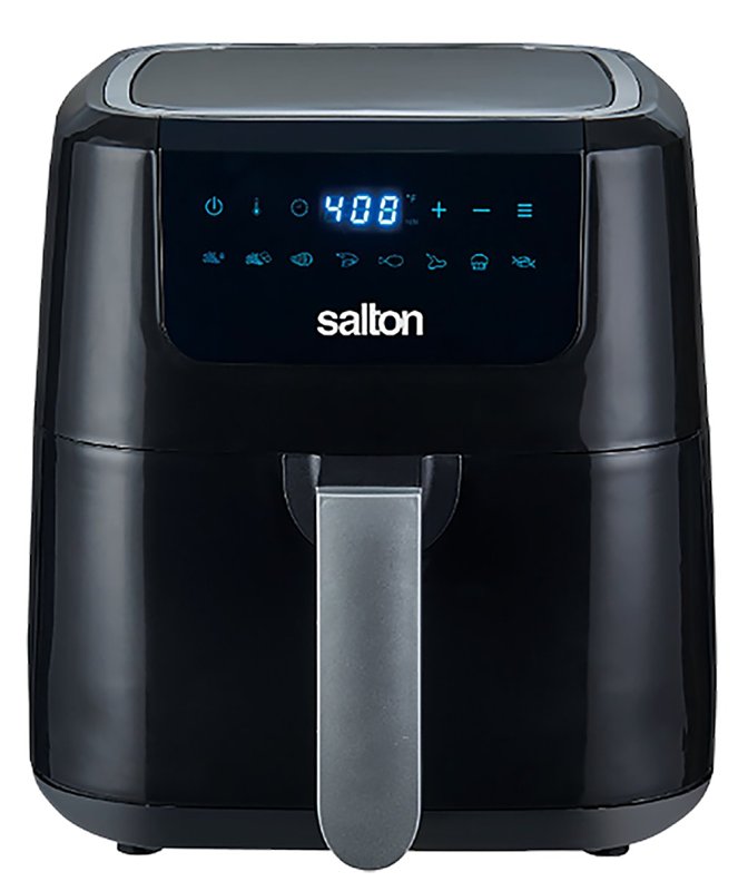 Salton AF2085 Air Fryer, 5 L Capacity, 1400 W, Digital Control, Black