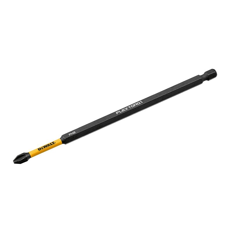 DEWALT DWAF6PH2IR Impact Screwdriving Bit, 1/4 in Drive, Phillips Drive, 1/4 in Shank, Hex Shank, 6 in L, Steel