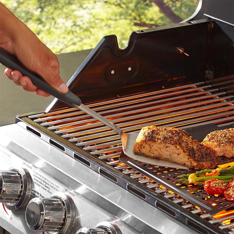 Mr. BAR-B-Q 02939Y Barbecue Set, Stainless Steel Blade, Stainless Steel, Rubber Handle, Comfortable, Non-Slip Handle