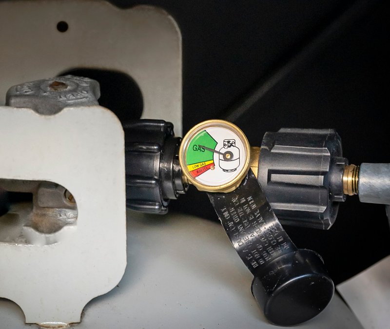 Mr. BAR-B-Q 03003YTC Propane Tank Gauge