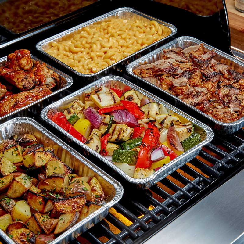 Mr. BAR-B-Q 06692Y Grilling Pan, Small, Aluminum