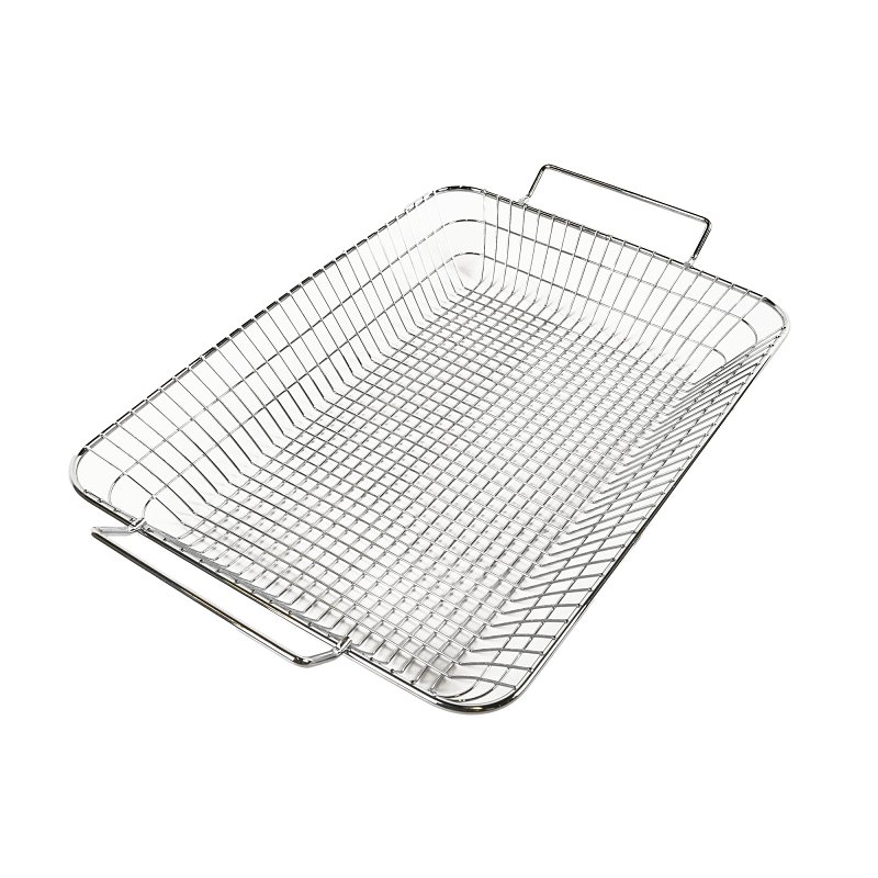 Mr. BAR-B-Q 06816Y Barbecue Roaster, 16.7 in W, 10-1/2 in D, 3 in H, Steel, Carbon Steel Handle