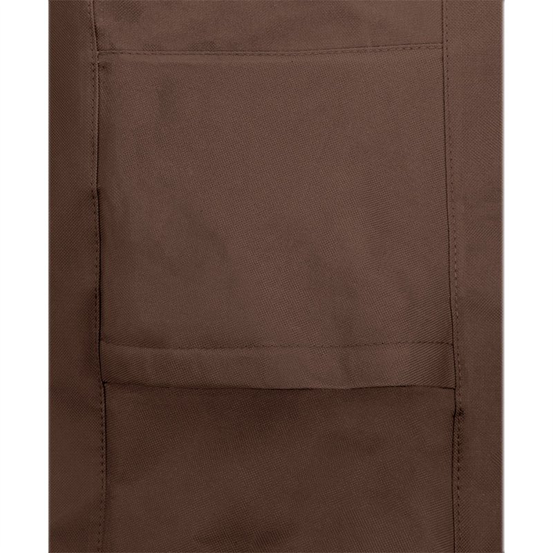 Mr. BAR-B-Q 07831BBGD Oversized Chair Cover, 33 in L, 35 in W, 36 in H, Brown