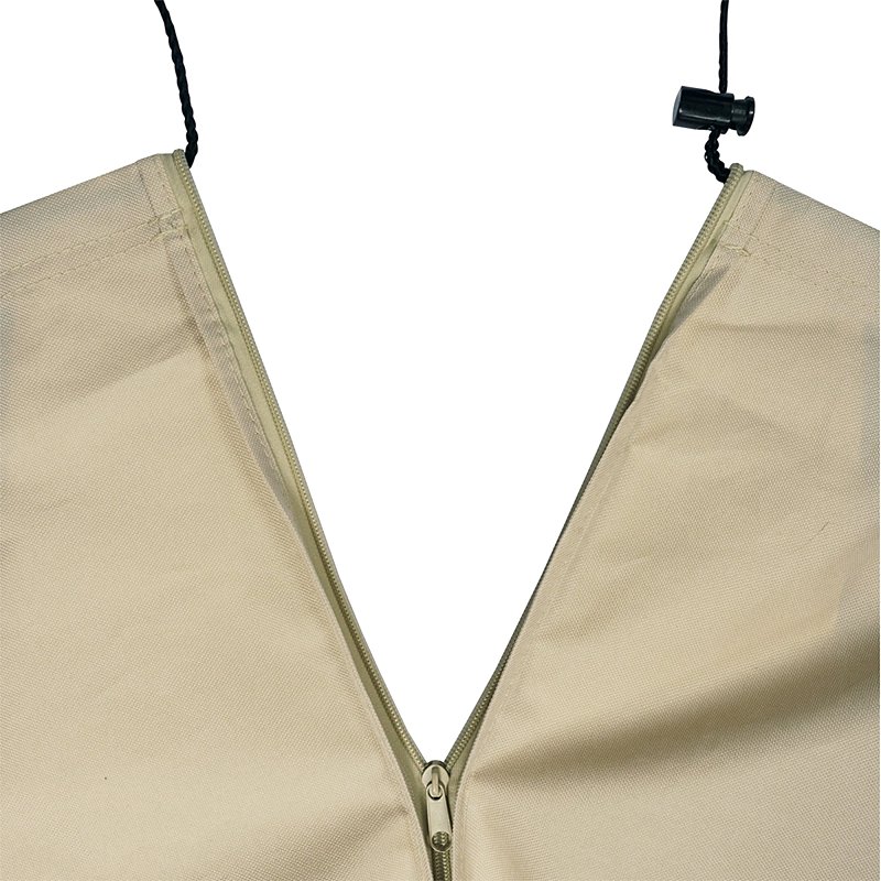 Mr. BAR-B-Q 07841BBGD Umbrella Cover, 30 in W, 100 in H, Elastic, Taupe