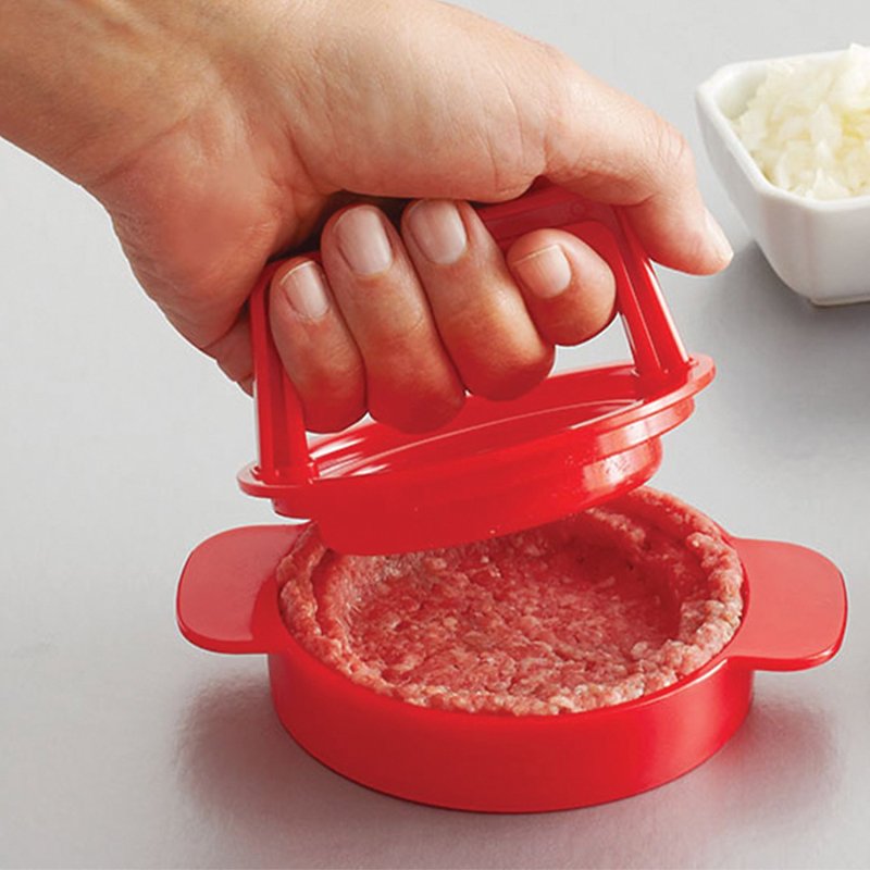 Mr. BAR-B-Q 40232SBY Stuffed Burger Press, Plastic, Plastic Handle