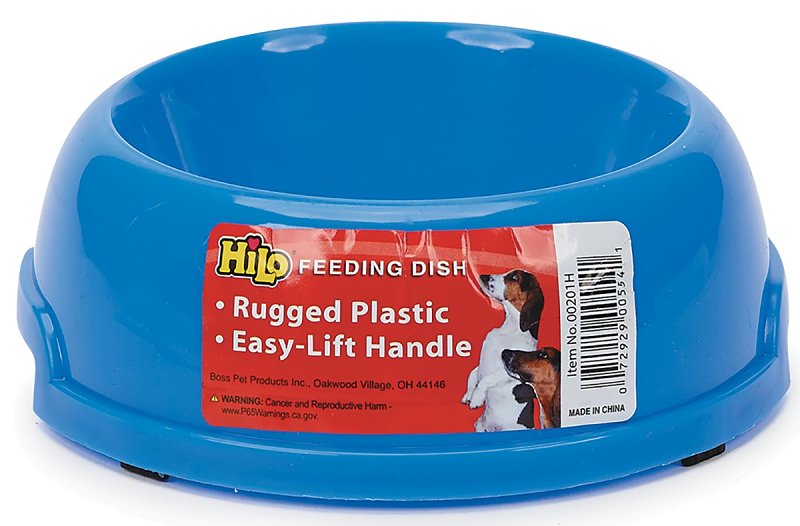 HiLo 00201H Single Feeder Bowl, S, 1 cup Volume, Plastic