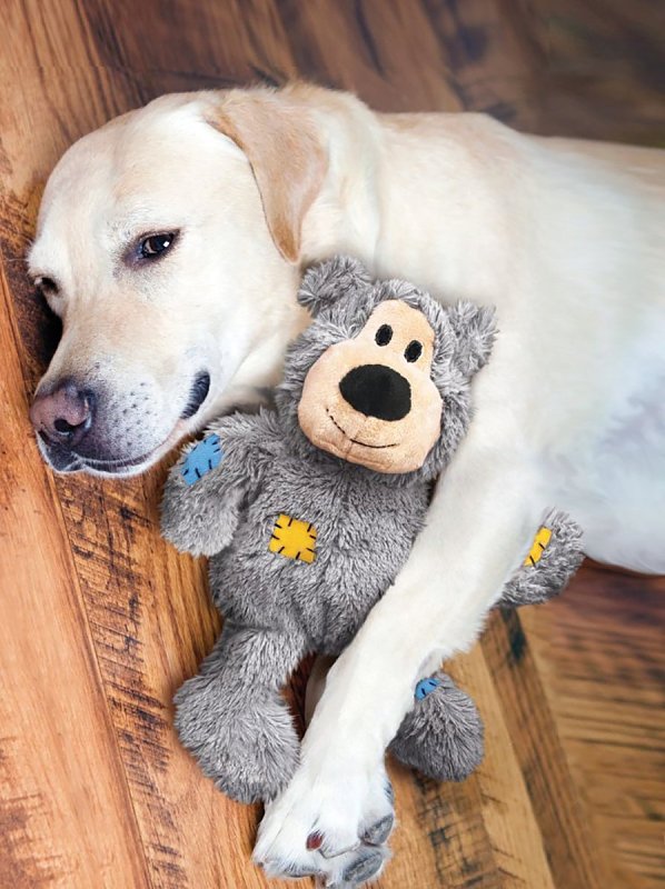 Kong Wild Knots NKR1 Dog Toy, L/M, Bear, Assorted