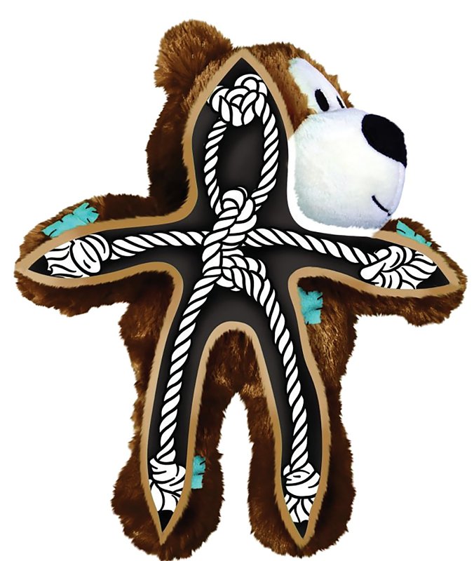 Kong Wild Knots NKR1 Dog Toy, L/M, Bear, Assorted