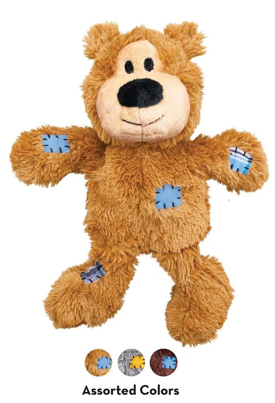 Kong Wild Knots NKR1 Dog Toy, L/M, Bear, Assorted