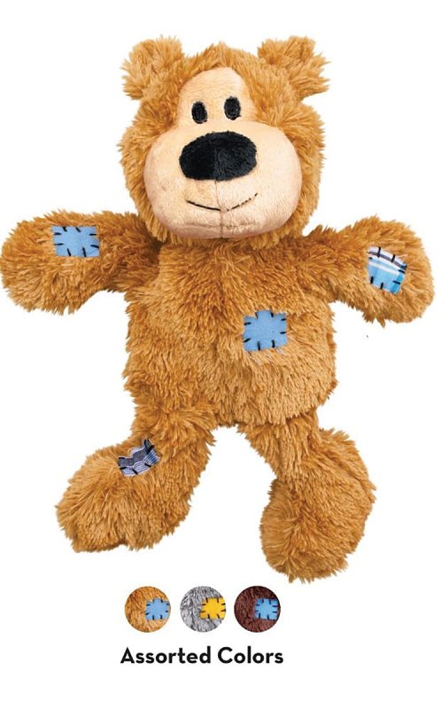 Kong Wild Knots NKR3 Dog Toy, M/S, Bear, Assorted