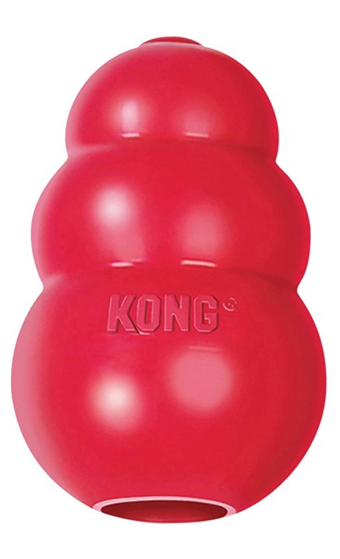 Kong Classic T3 Dog Toy, S, Rubber, Red