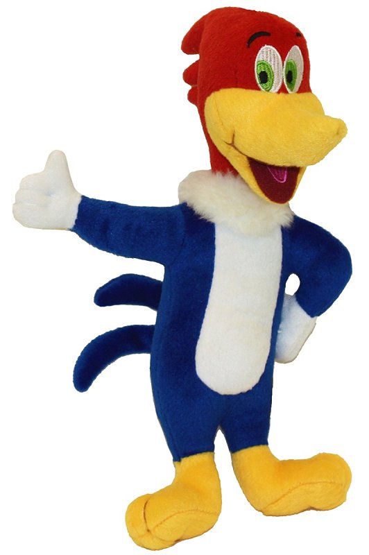 Boss Pet MP37244 Dog Toy, Woody Woodpecker