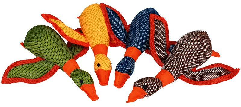 multipet 37673 Dog Toy, Dazzle Ducks, Assorted