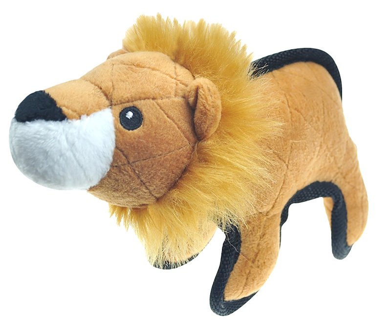 Pet Park Blvd US2021 14 13 Dog Toy, S, Chew Toy, Tuffimals Lion