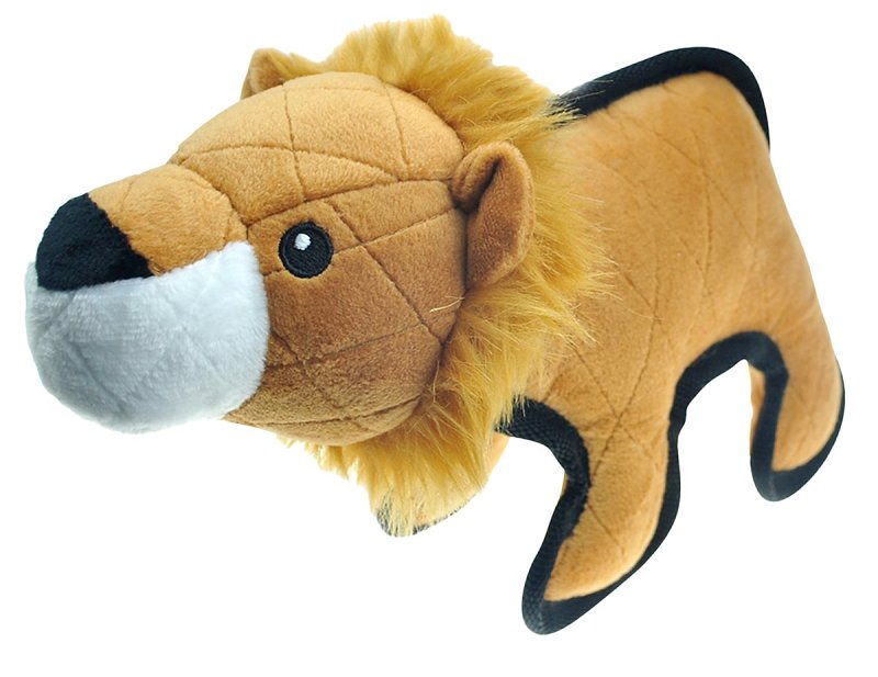 Pet Park Blvd US2021 18 13 Dog Toy, L, Chew Toy, Tuffimals Lion