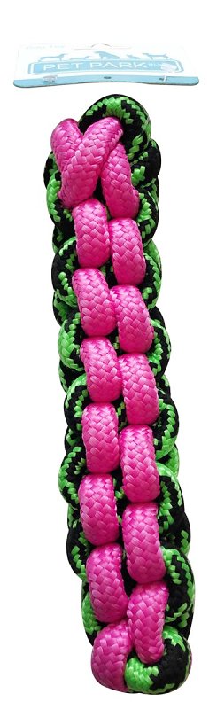 Pet Park Blvd US2046 75 Dog Toy, Rope Fetch Stick Toy, Paracord, Pink