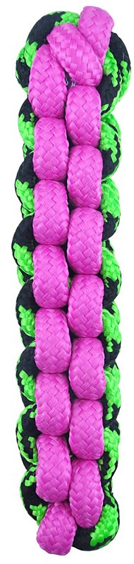 Pet Park Blvd US2046 75 Dog Toy, Rope Fetch Stick Toy, Paracord, Pink