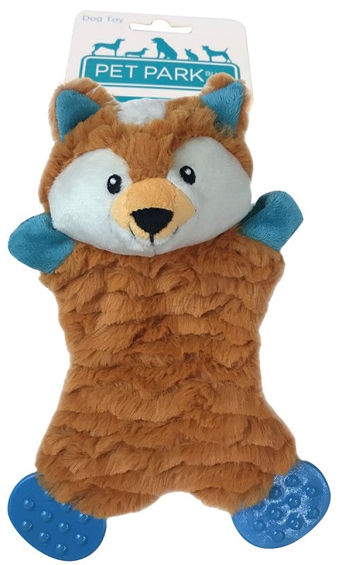 Pet Park Blvd US2206 12 Dog Toy, Flatties Toy, Fox