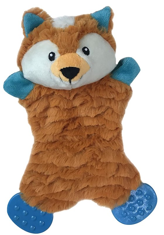 Pet Park Blvd US2206 12 Dog Toy, Flatties Toy, Fox