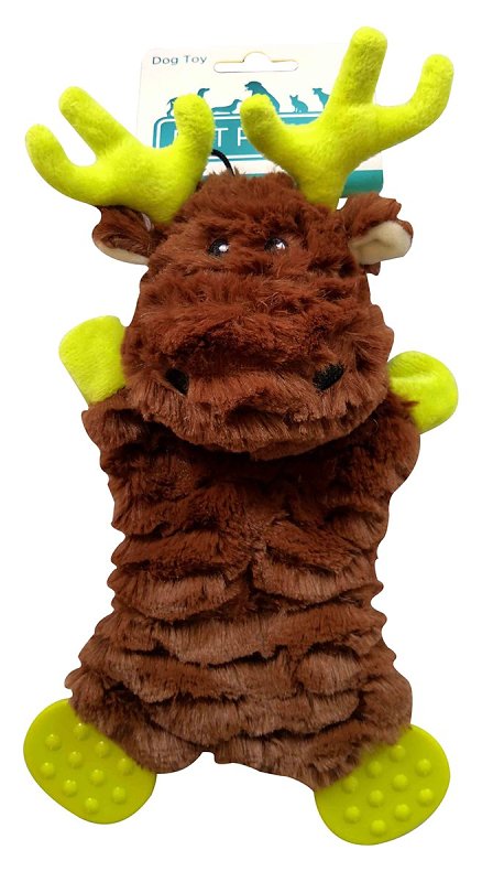 Pet Park Blvd US2206 16 Dog Toy, Flatties, Moose