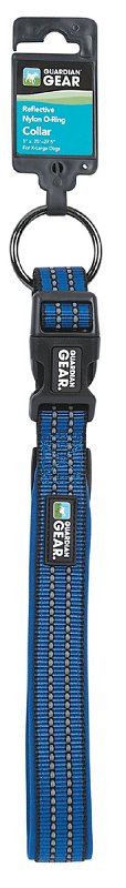Guardian Gear ZA0006 20 19 Dog Collar, O-Ring Link, 20 to 19 in L Collar, Nylon, Royal Blue