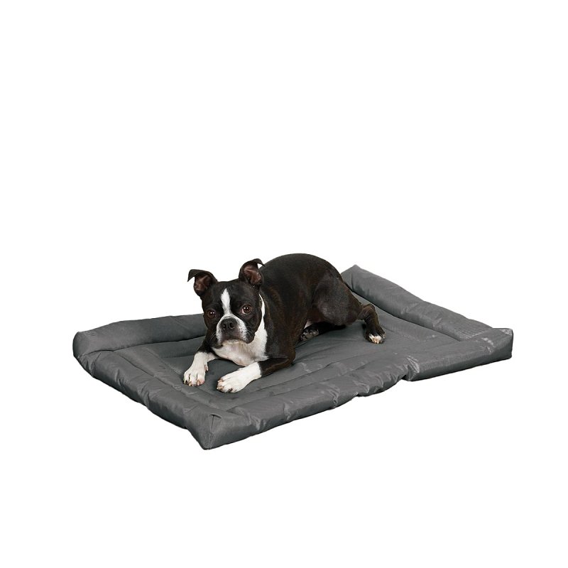 Slumber Pet ZA210 24 11 Dog Bed, 24 in L, 11 in W, Nylon Cover, Gray